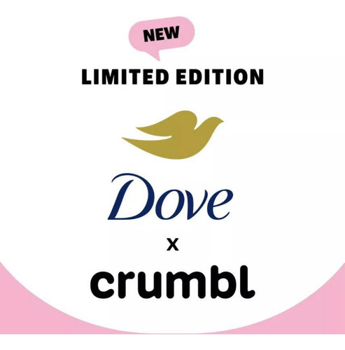 Edición Limitada Dove X Crumbl , Body Wash Lemon Glaze