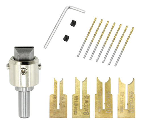 Compatible Broca De Madera Para Hacer Cuentas 6-12 Conjunto