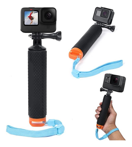 Monopod Flotante Acuatico Sumergible Aquapod Gopro Sjcam