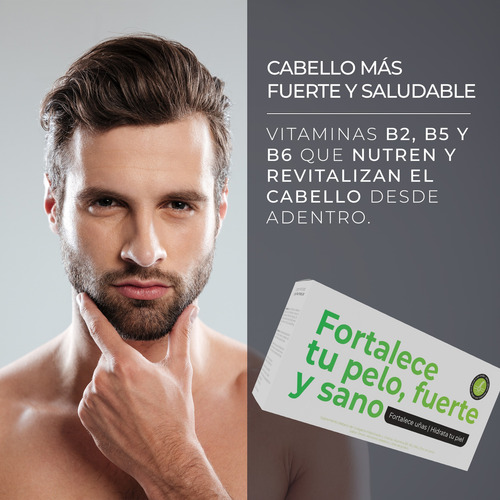 Biotina + L-cistina + Colageno | Combo ¡frená Caida De Pelo! Limón