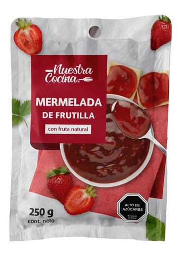 Mermelada Nuestra Cocina Frutilla 250 G