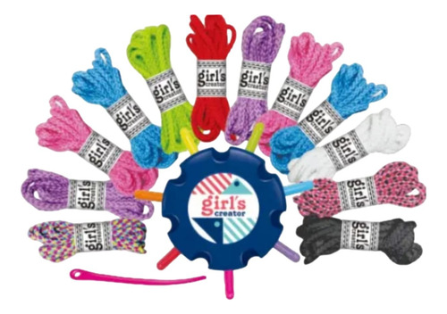 Set 2en1 Fabrica De Pulseras Y Brazaletes Juego Niñas Regalo