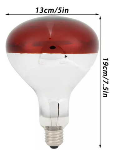 - Bombilla Roja De Calor Para Pollitos En Criadero