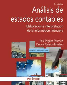 Libro Análisis De Estados Contables De Íñiguez Sánchez Raúl