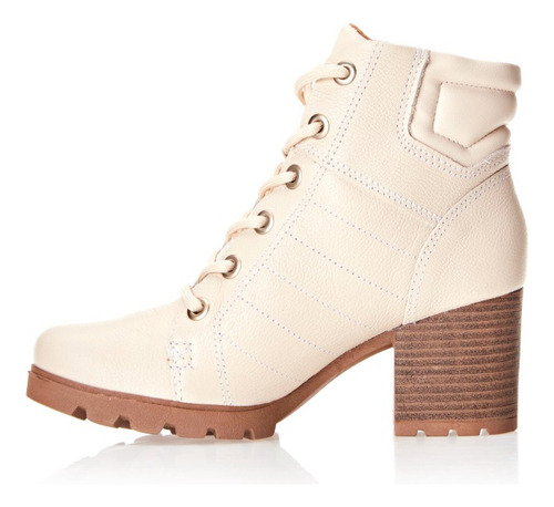 Bota Coturno Salto Bloco Cano Médio Dakota