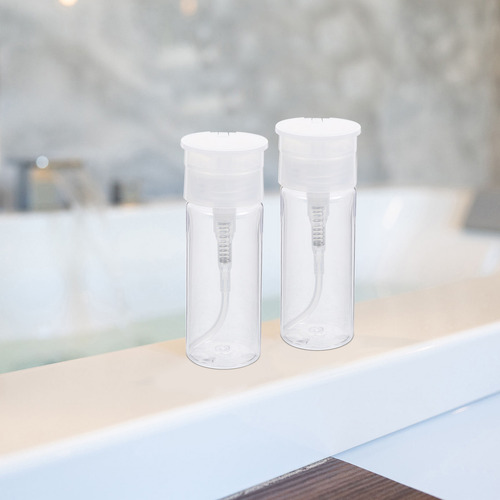 2 Botellas Vacías, Botellas De Loción Reutilizables, Líquido