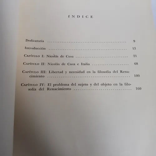 Individuo Y Cosmos En La Filosofía - Ernst Cassirer - 1951 (Usado)