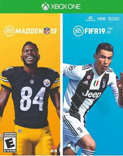 Xbox One Juego Madden Nfl 19 + Fifa 19