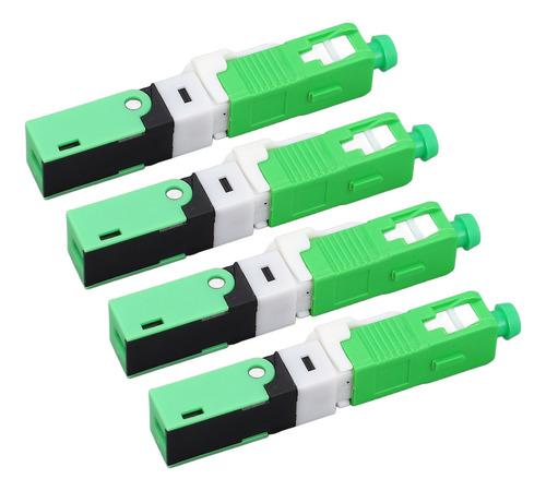 20 Conjuntos Conector De Fibra Óptica Modo Único Sc Fiber