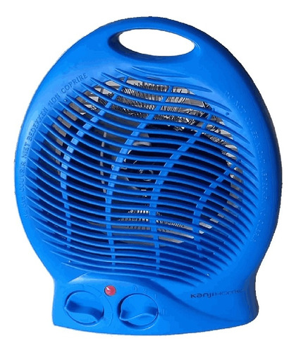 Caloventor Kanji Home Kjh-ch103 2000w Con Termostato Color Azul