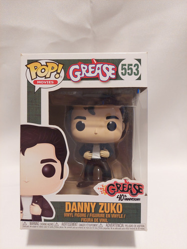 Danny Zuko - Grease 40th- 553 - Pop! Movies - Funko Pop Orig