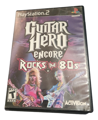 Guitar Hero Encore Rocks The 80s Original  Ps2 Fisico (Reacondicionado)