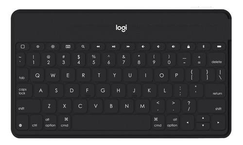 Logitech Keys-to-go, Teclado Bluetooth iPhone iPad Apple Tv Teclado Black Idioma Español