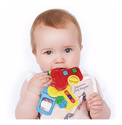 Llavero Mordillo De Bebe Fisher Price Con Juegos Portatil