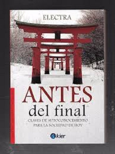 Libro Antes Del Final De Electra (23)