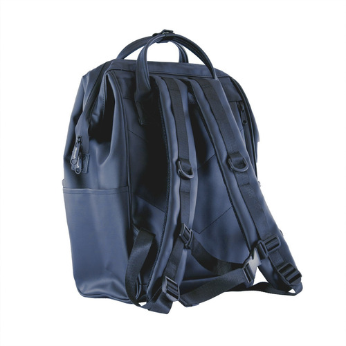 Imagen 7 de 8 de Mochila Himawari Cuero Ecologico Super Segura Y Comoda