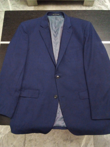 Hermoso Saco Blazer Caballero Perry Ellis Talla 42 R Azul