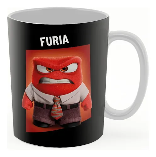 Taza De Cerámica - Intensamente 2 Furia