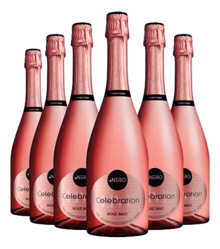 Espumante Ponto Nero Live Celebration Brut Rosé 6x750ml