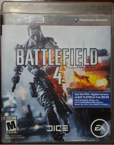 Juego Battlefield 4 Ps3 Fisico Usado Original Inserts Excele