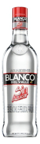 Aguardiente Blanco Del Valle 750 Ml