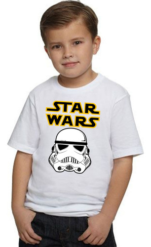 Remera Unisex, Diseño Star Wars, Guerra De Las Galaxias.