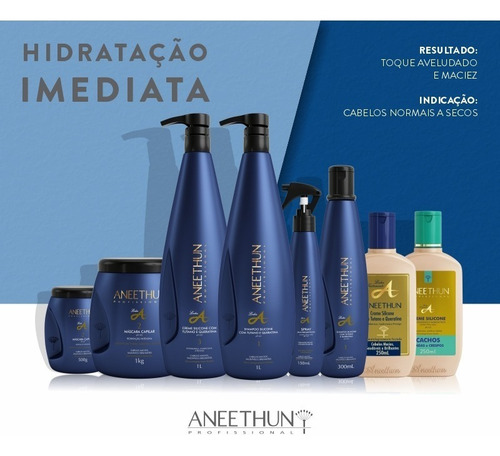 Aneethun Linha A Máscara Hidratação Intensiva 1kg Full