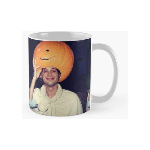 Taza Matthew Gray Gubler Cabeza De Calabaza Calidad Premium