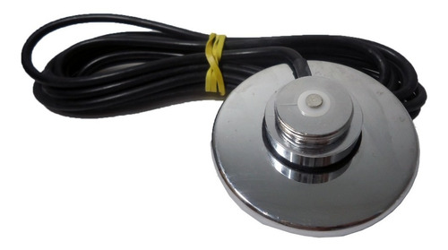 Base Imantada Cromada Gpl Con Cable Conector Y Mini Uhf