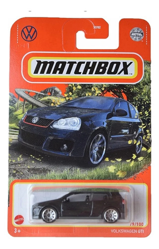 Matchbox Volkswagen Gti, Negro