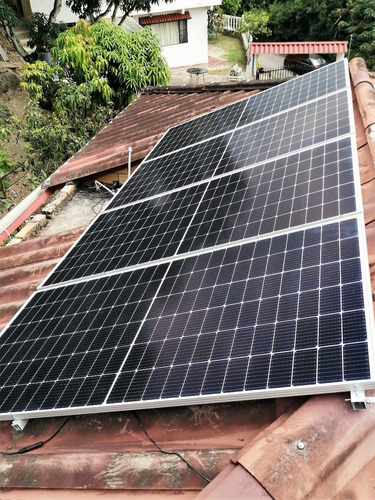 Imagen 4 de 8 de Gh-1600 Kit Inversor Generador Planta Híbrida Panel Solar 24
