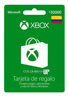Tarjeta De Xbox $30.000 Pesos Para Cuenta Colombiana