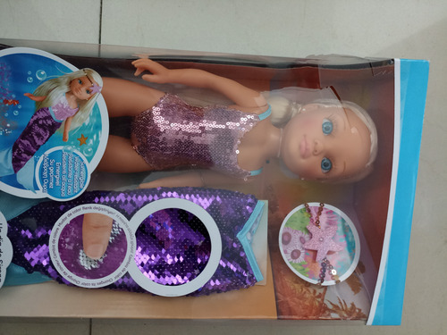 Muñeca Nancy, Un Día De Sirena Morada Refresh (Usado)