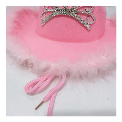 1 Sombrero De Vaquero Iluminado, Corona De Cristal,