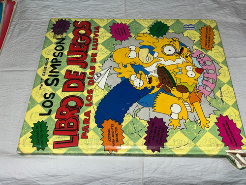 Los Simpsons Libro De Jeugos - Matt Groening - Ed B (Usado)