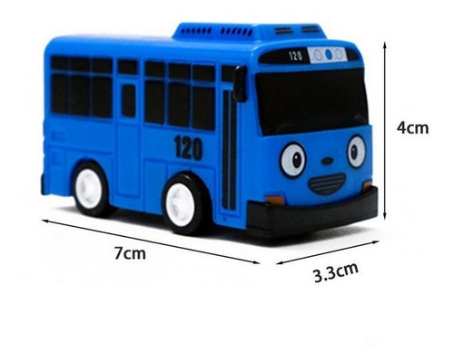 Gani Amigo De Tayo El Pequeño Autobus Rojo A Friccion