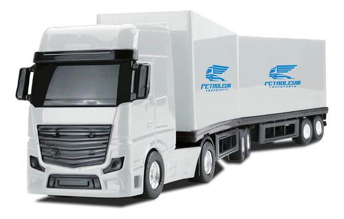 Camion Volcador Doble Transporte Petroleum Roma 44 Cms Cadia