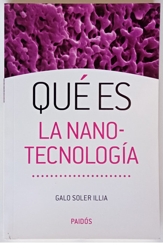 Qué Es La Nanotecnología Galo Soler Illia Ed Paidós Libro