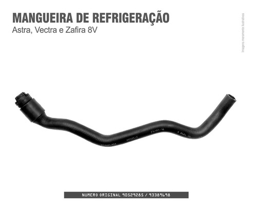 Mangueira Do Aquecedor Ar Quente Para Astra Vectra Zafira