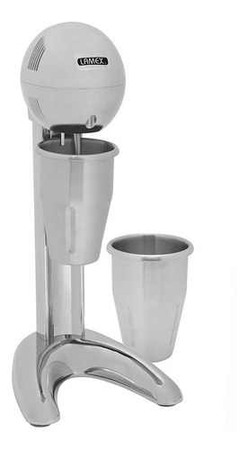 Esquimera Chocomilera Fuente De Sodas Con 2 Vasos Profesional Cromada Lamex 2041-1