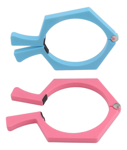 Pink Sublimation Cup Clamp 2pcs Abs Nonslip Tumbler Wrapping