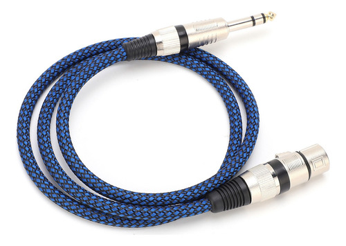 Cable De Audio Xlr Balanced Line Cobre Libre De Oxígeno Teji