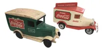 Comprar 2 Camioncitos Carritos Coca Cola Antiguos