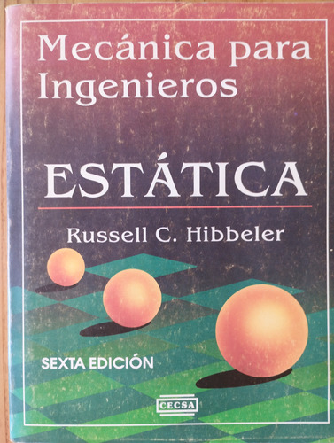 Mecánica Para Ingenieros - Estática / Russell Hibbeler