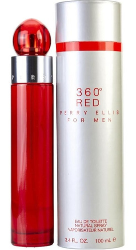 360 Red Men 100 Ml Perry Ellis Hombre-100% Original