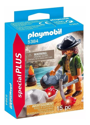 Playmobil Special Plus Buscador De Gemas 5384 Casa Valente
