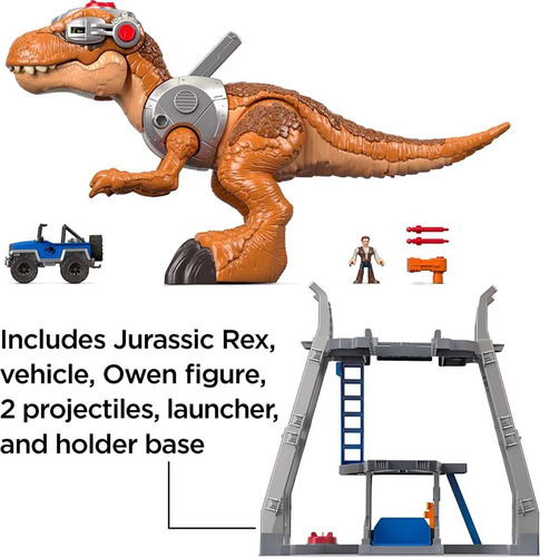Imaginext Dinosaurio Colosal Gran T Rex Set De Juego Mattel