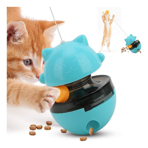 Vaso Interactivo De Bolas Para Gatos Trata El Juguete