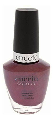 Cuccio Color Nail Polish Moscow Red Square 0.43 Oz Nail