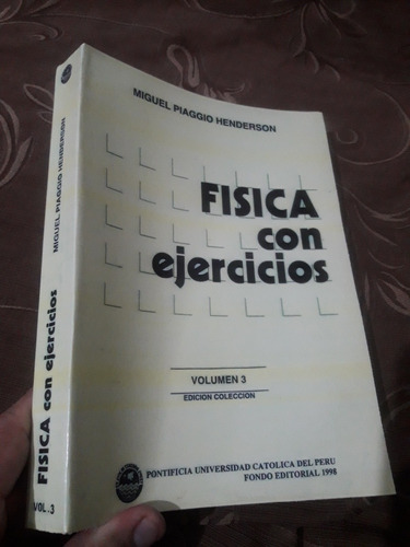 Libro Física Con Ejercicios Tomo 3 Piaggio